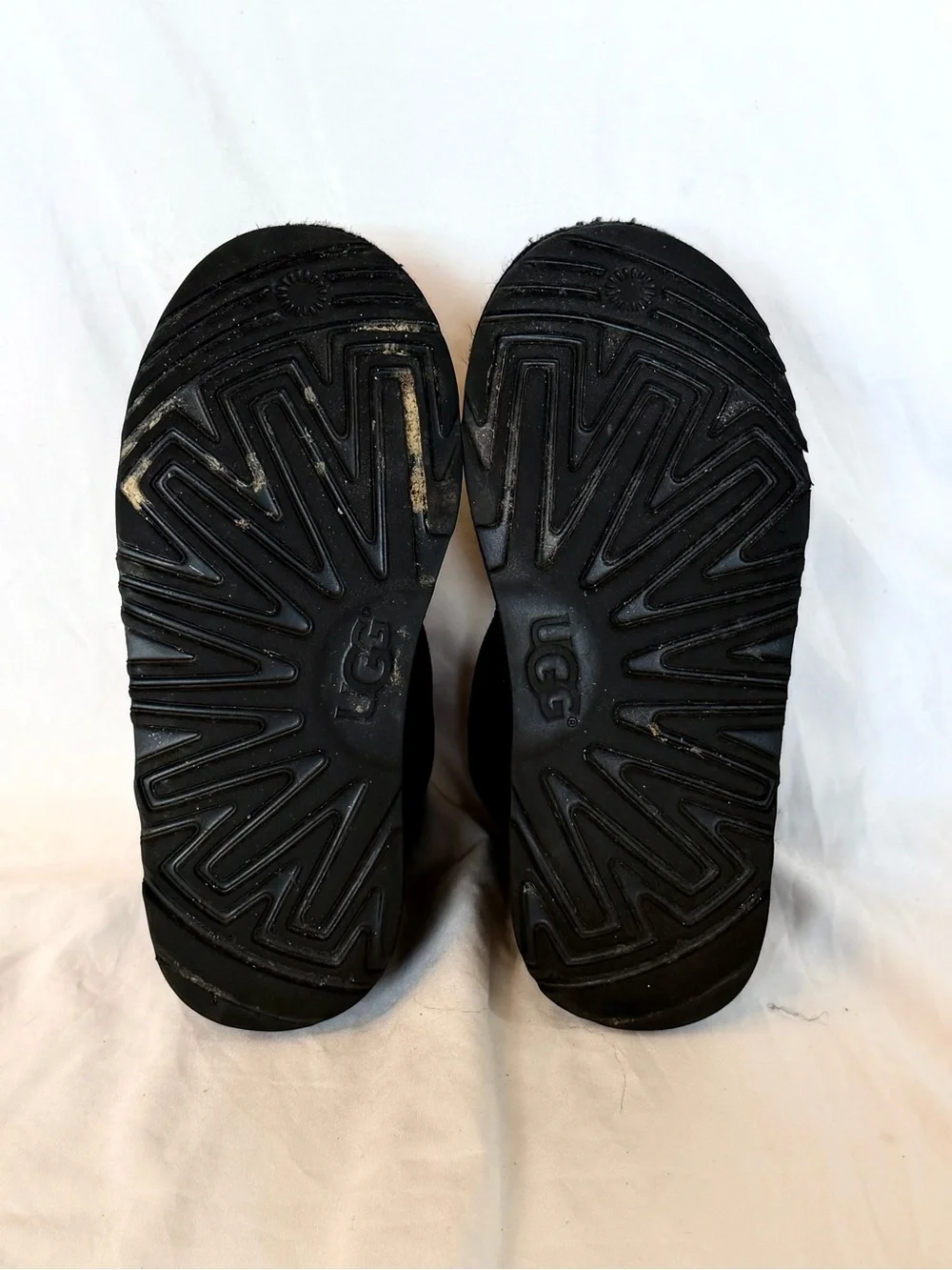 UGG Kids Black Nuemel II Chukka Boots Size 2Y